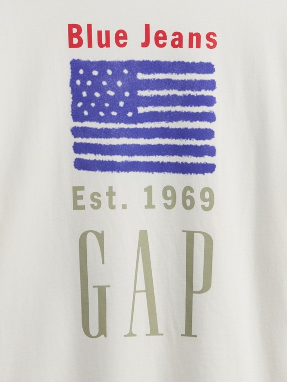 GAP Tricou cu logo Americana GAP