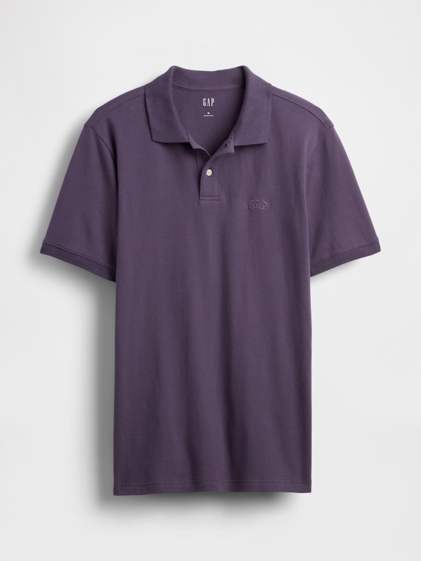 GAP Tricou polo pique cu model GAP