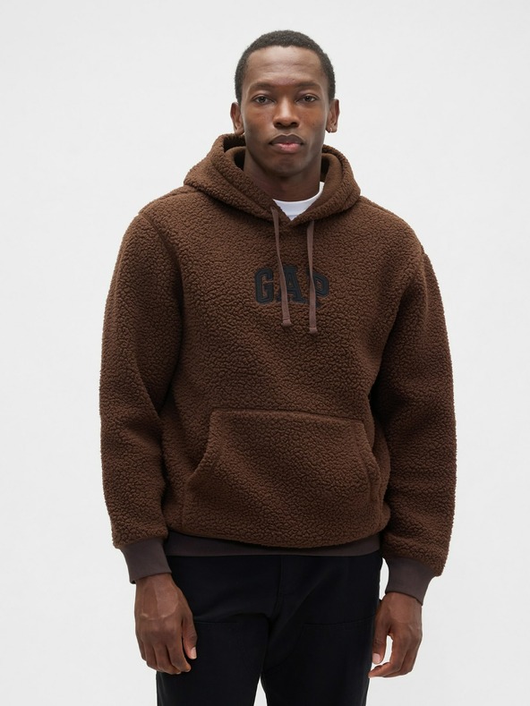 GAP Hanorac Sherpa cu logo GAP