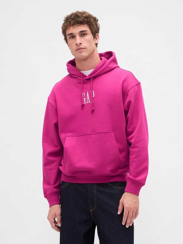GAP Hanorac oversize cu logo Heavyweight GAP