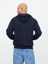 GAP Hanorac fleece cu logo GAP