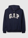 GAP Hanorac fleece cu logo GAP