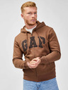 GAP Hanorac fleece cu logo și glugă GAP