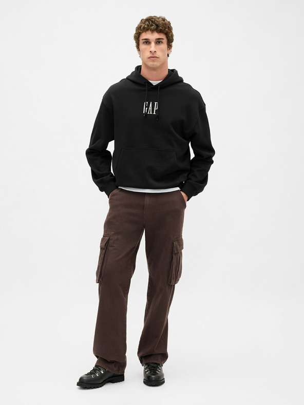 GAP Hanorac oversize cu logo Heavyweight GAP