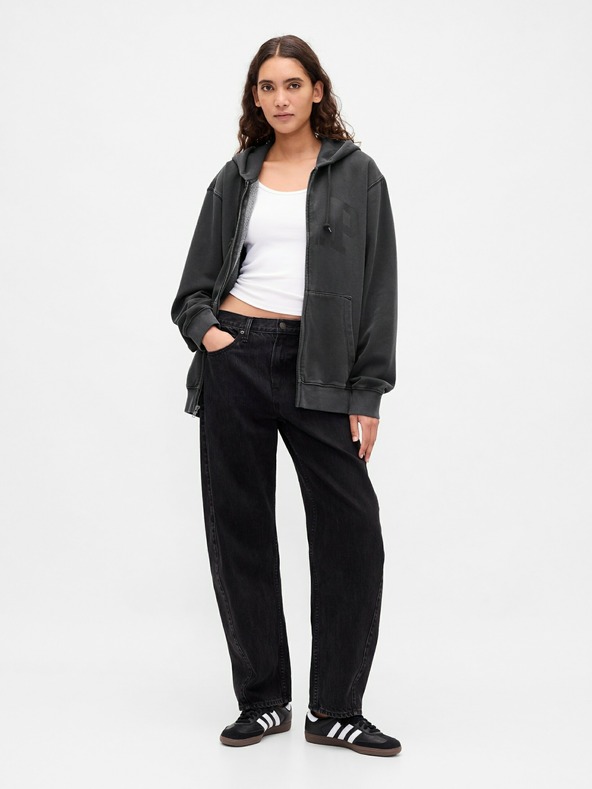 GAP Hanorac cu logo VintageSoft GAP