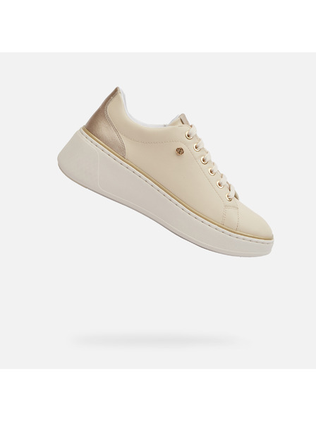 Geox Teniși crem pentru femei Geox Sunnetty