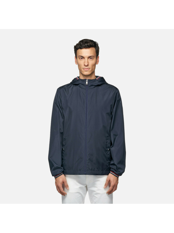 Geox Jachetă albastru închis pentru bărbați Geox Jharrod