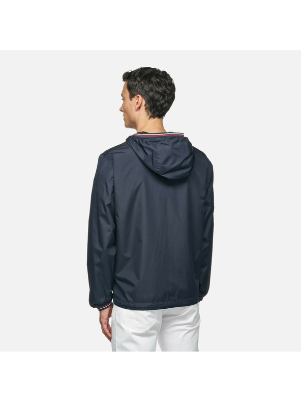 Geox Jachetă albastru închis pentru bărbați Geox Jharrod