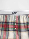 GAP Pantaloni scurți de pijama din flanel pentru copii GAP