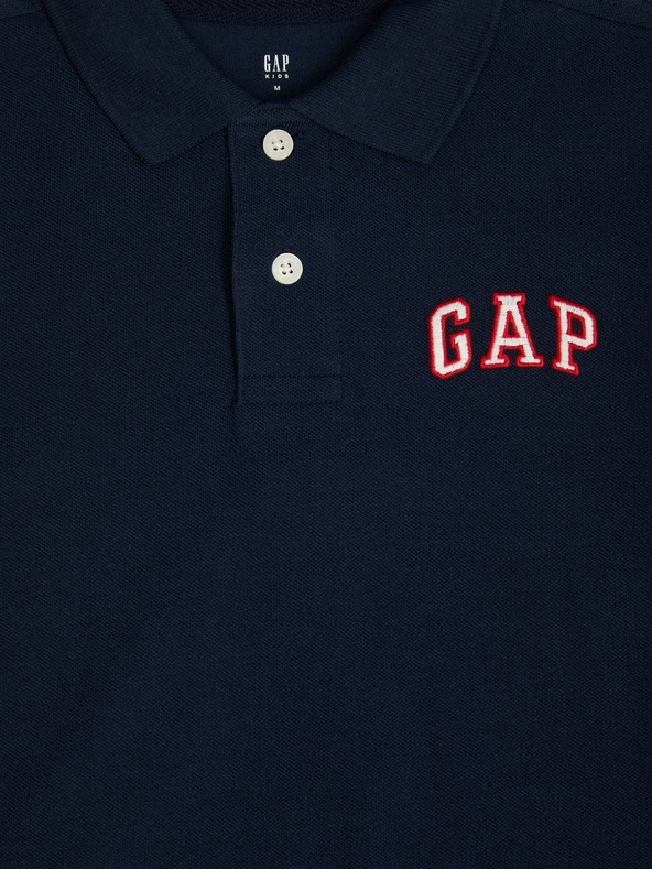 GAP Tricou polo pentru copii logo GAP