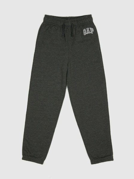 GAP Pantaloni de trening fleece logo army pentru copii GAP