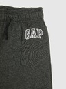 GAP Pantaloni de trening fleece logo army pentru copii GAP