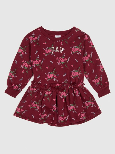 GAP Rochie tip hanorac cu logo pentru copii GAP