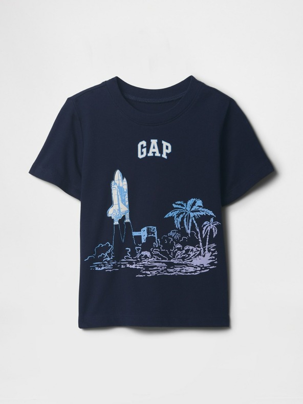 GAP Tricou cu logo pentru copii GAP