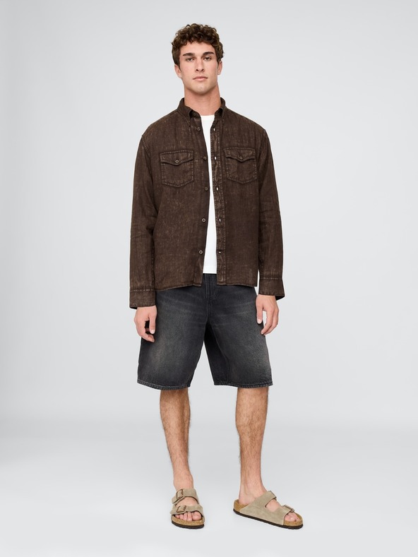 GAP Cămașă din in Classic Shirt GAP