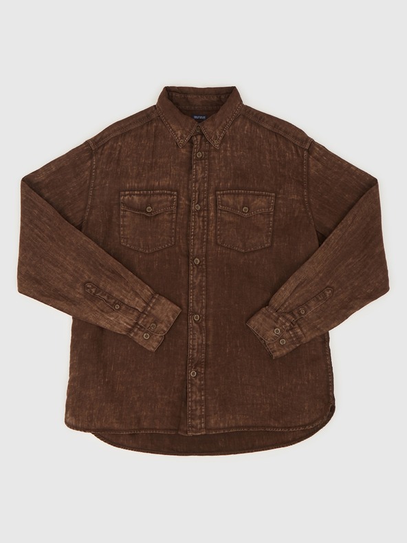 GAP Cămașă din in Classic Shirt GAP