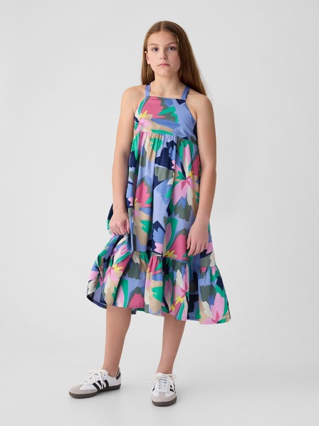 GAP Rochie midi cu imprimeu floral pentru copii GAP