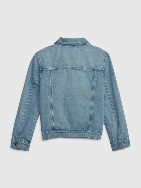 GAP Geacă din denim pentru copii GAP
