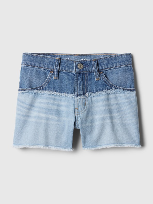 GAP Pantaloni scurți denim pentru copii patchwork GAP
