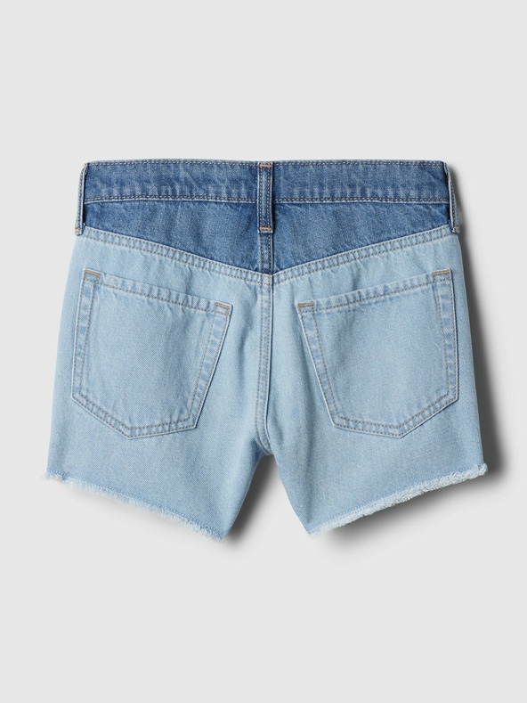 GAP Pantaloni scurți denim pentru copii patchwork GAP