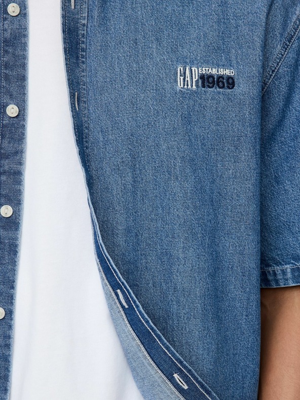 GAP Cămașă jeans oversize GAP