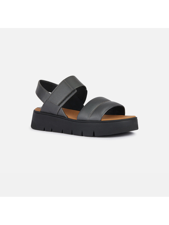 Geox Sandale gri Geox Dandra pentru femei