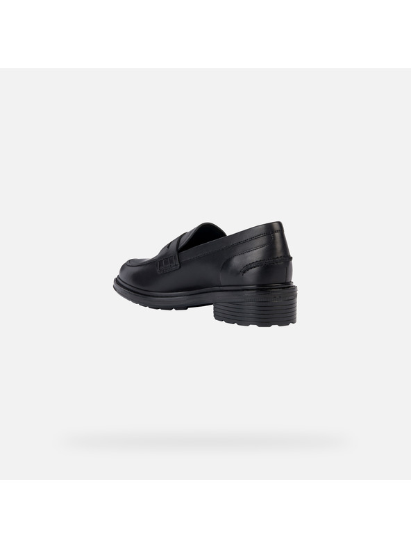 Geox Mocasini negri pentru femei Geox Walk pleasure