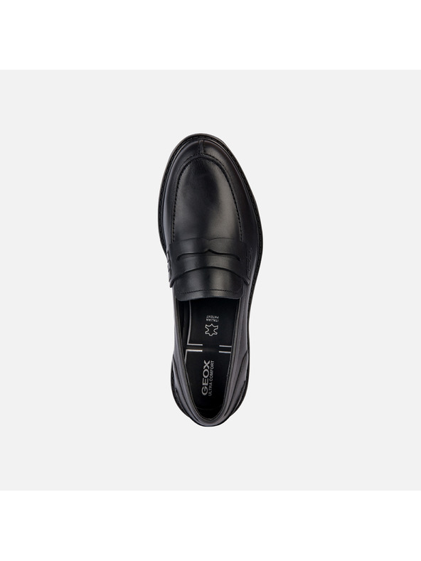 Geox Mocasini negri pentru femei Geox Walk pleasure