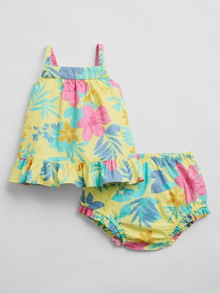 GAP Set outfit floral pentru bebeluși cu costum de baie GAP