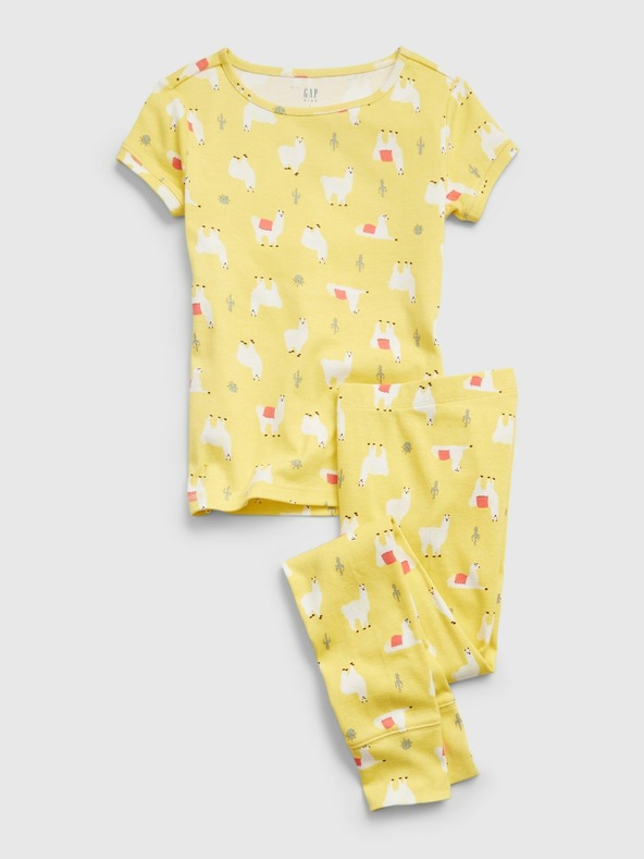 GAP Pijama din bumbac organic pentru copii GAP
