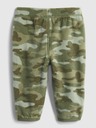 GAP Pantaloni sport army pentru bebeluși cu logo GAP