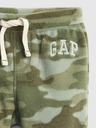 GAP Pantaloni sport army pentru bebeluși cu logo GAP