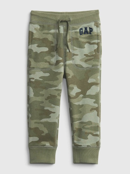 GAP Pantaloni cu camuflaj pentru copii cu logo GAP