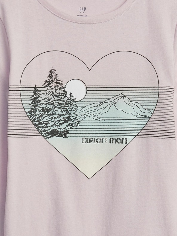 GAP Tricou din bumbac organic pentru copii GAP