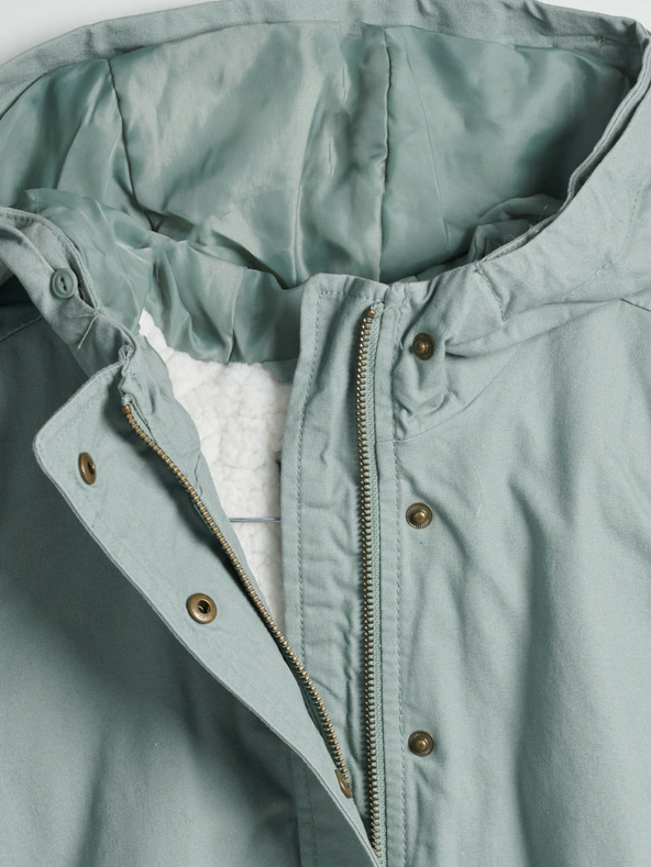 GAP Jachetă pentru copii căptușită tip parka cu glugă GAP