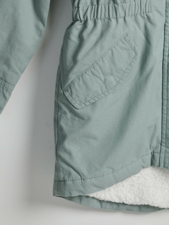 GAP Jachetă pentru copii căptușită tip parka cu glugă GAP