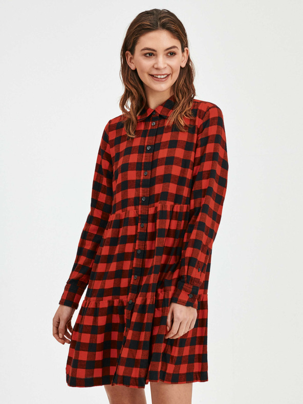 GAP Rochie din flanel cu carouri GAP