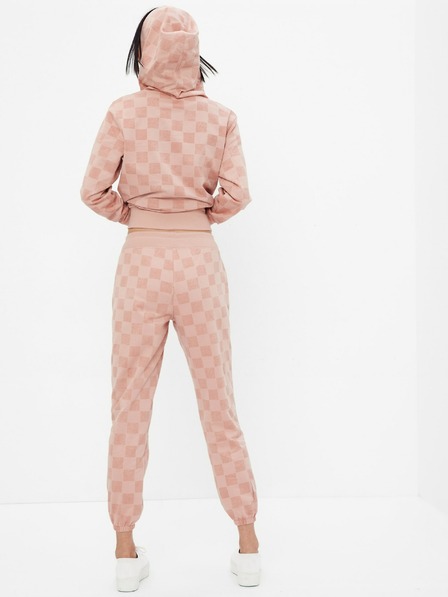 GAP Pantaloni de trening classic cu logo și carouri GAP