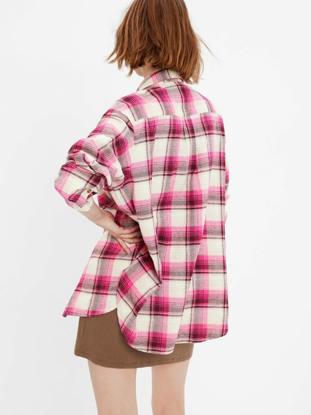 GAP Cămașă din flanelă oversize GAP