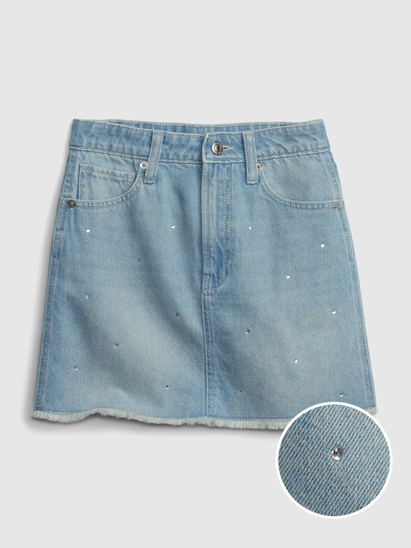 GAP Fustă din denim pentru copii GAP