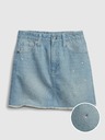GAP Fustă din denim pentru copii GAP