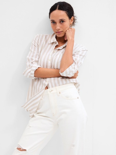 GAP Lână cămașă în dungi GAP