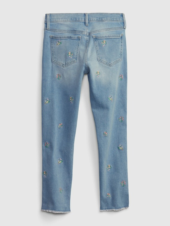 GAP Jeans slim high rise pentru copii GAP