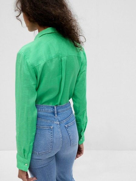 GAP Cămașă din in boyfriend GAP