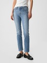 GAP Blugi slim Mid Rise Split-Hem Vintage GAP