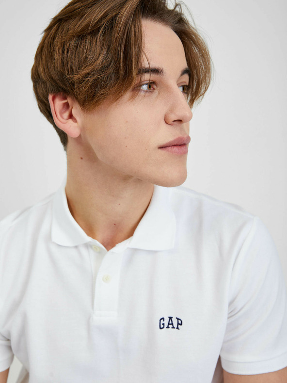GAP Tricou polo cu logo GAP