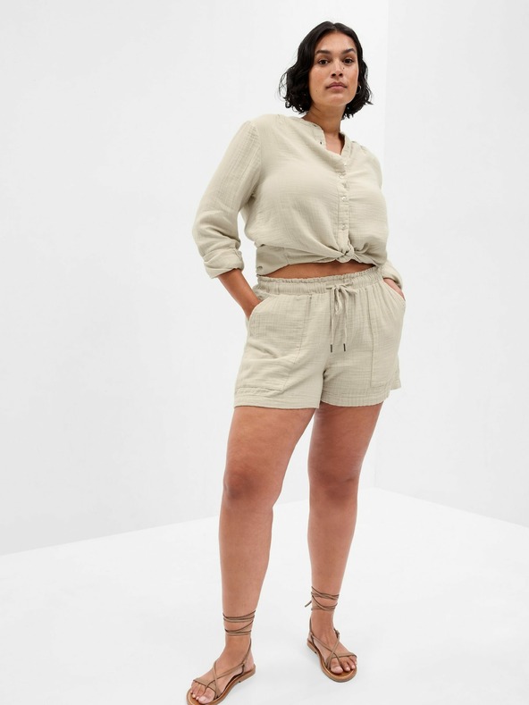 GAP Pantaloni scurți din muselină GAP