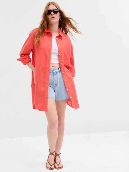 GAP Cămașă din in lungă GAP