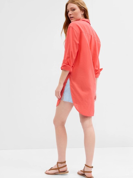 GAP Cămașă din in lungă GAP