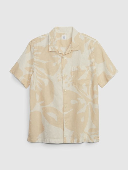 GAP Cămașă Oxford pentru copii din amestec de in Oxford Shirt GAP